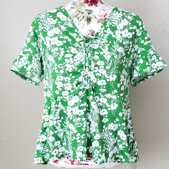 Michael Kors Floral Top - Picture 6 of 6